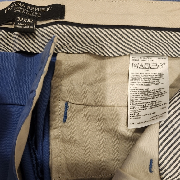 BR blue chinos worn once - Picture 5 of 5